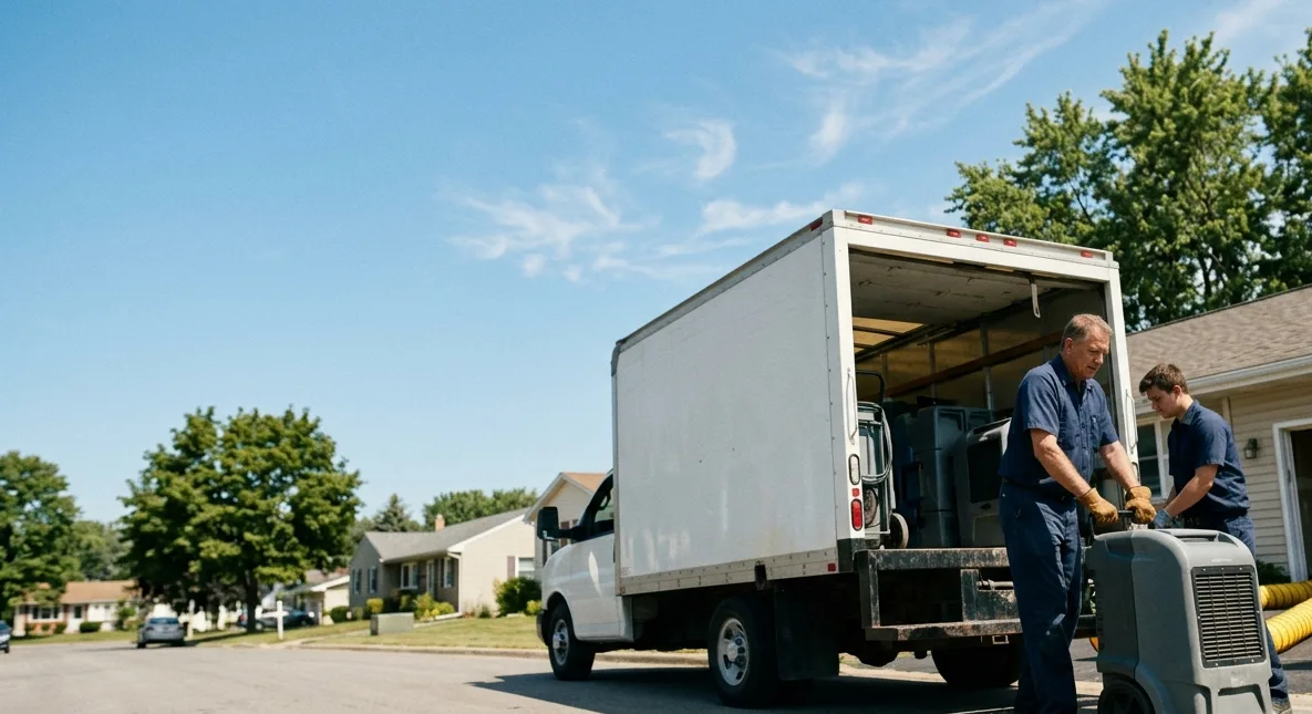 Water Damage Cleanup in Jacobsburg, OH near me